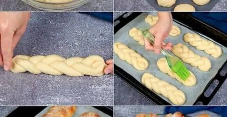 Trecce brioche deliziose