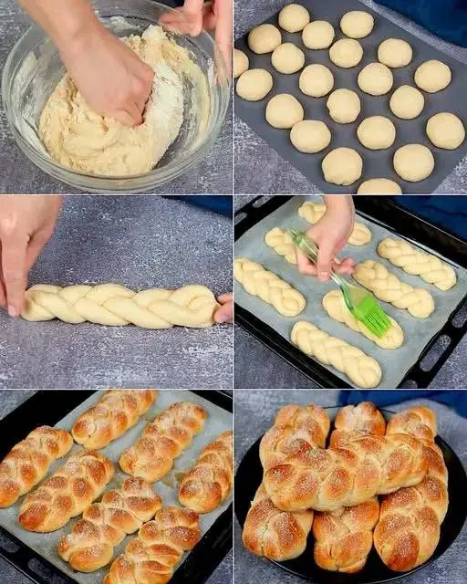 Trecce brioche deliziose