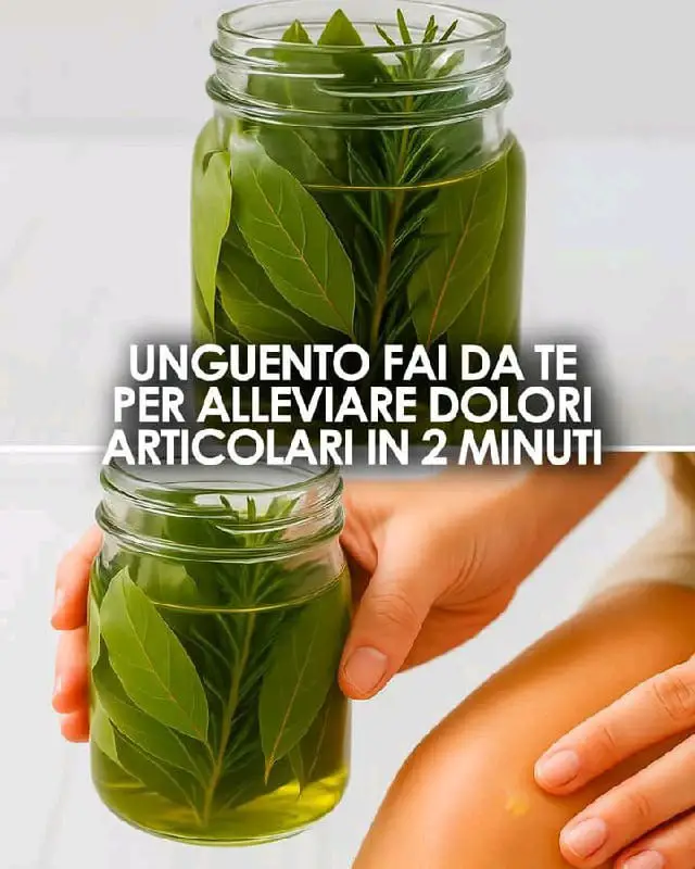 Unguento naturale per dolori
