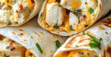 Wrap di pollo arricchito