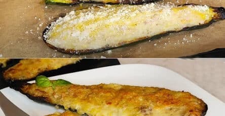 Zucchine farcite gustose