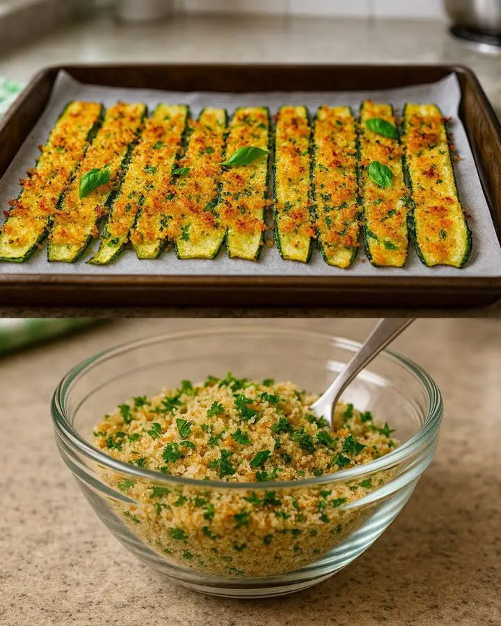 Zucchine gratinate light