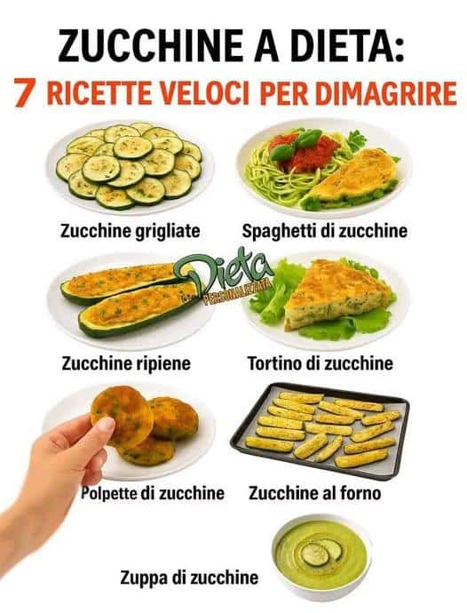 Zucchine light e saporite