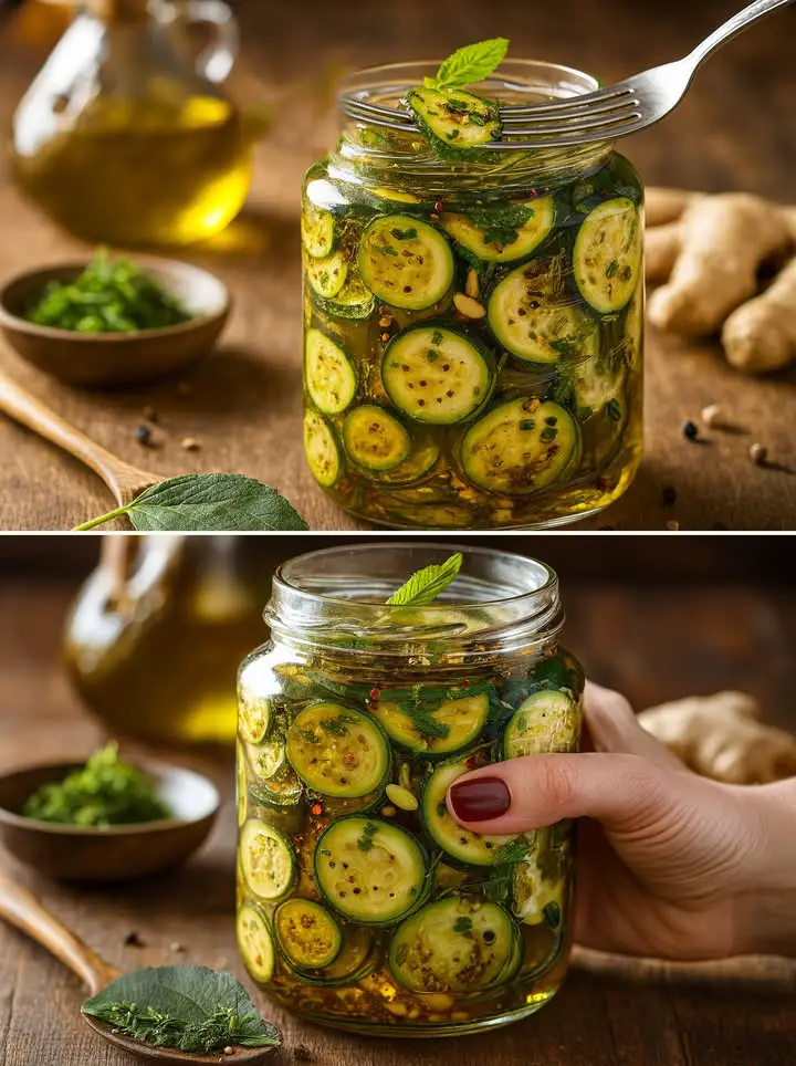 Zucchine sott'olio fatte in casa