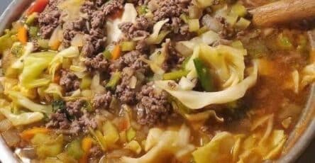 Zuppa di cavoli deliziosa