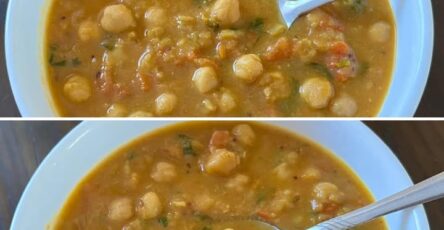 Zuppa di ceci semplice