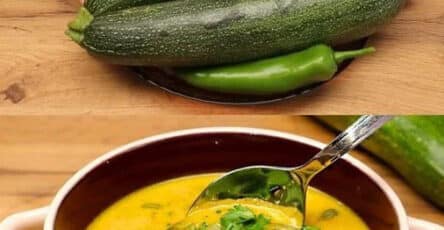 Zuppa di zucchine leggera