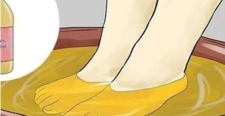 aceto piedi a mollo