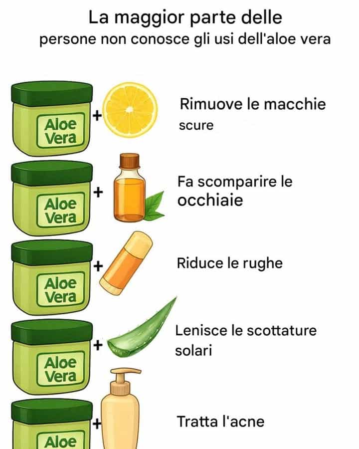 aloe vera benefici utilizzi