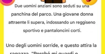 anziani sulla panchina