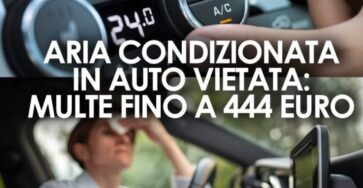 aria condizionata in auto