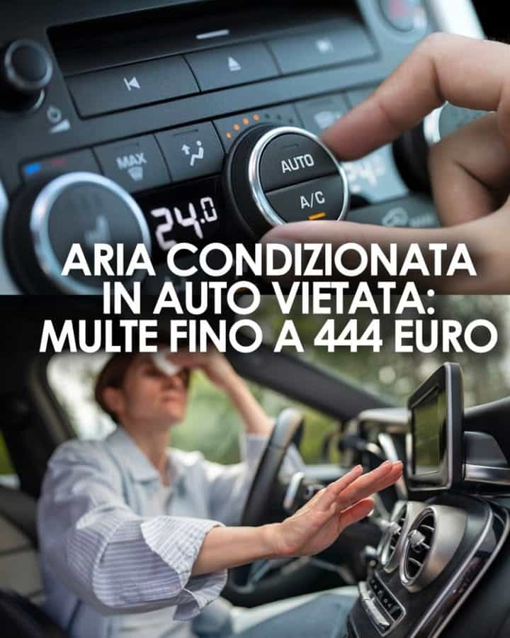 aria condizionata in auto
