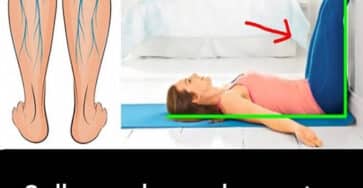 benefici alzare gambe muro