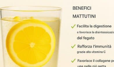 bere acqua limone corretto