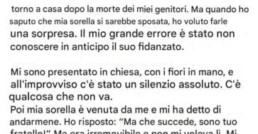 cacciato dal matrimonio sorpresa