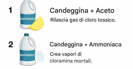 combinazioni di pulizia pericolose
