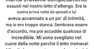 disastro prima notte nozze