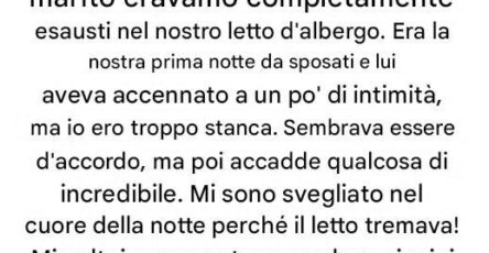 disastro prima notte nozze