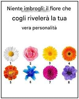 fiori caratteriali rivelano