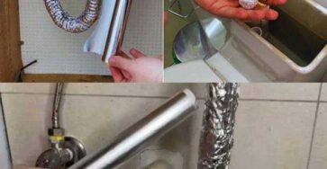 foglio di alluminio bagno