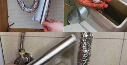 foglio di alluminio bagno