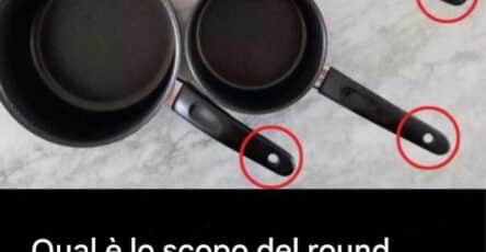 fori manici pentole padelle