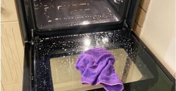 forno pulito e durevole