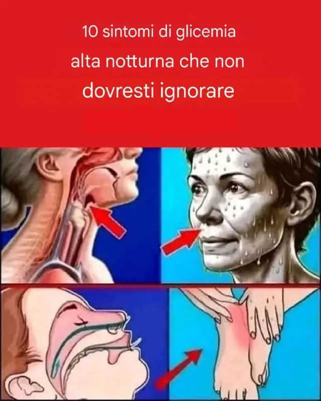 glicemia alta notturna sintomi
