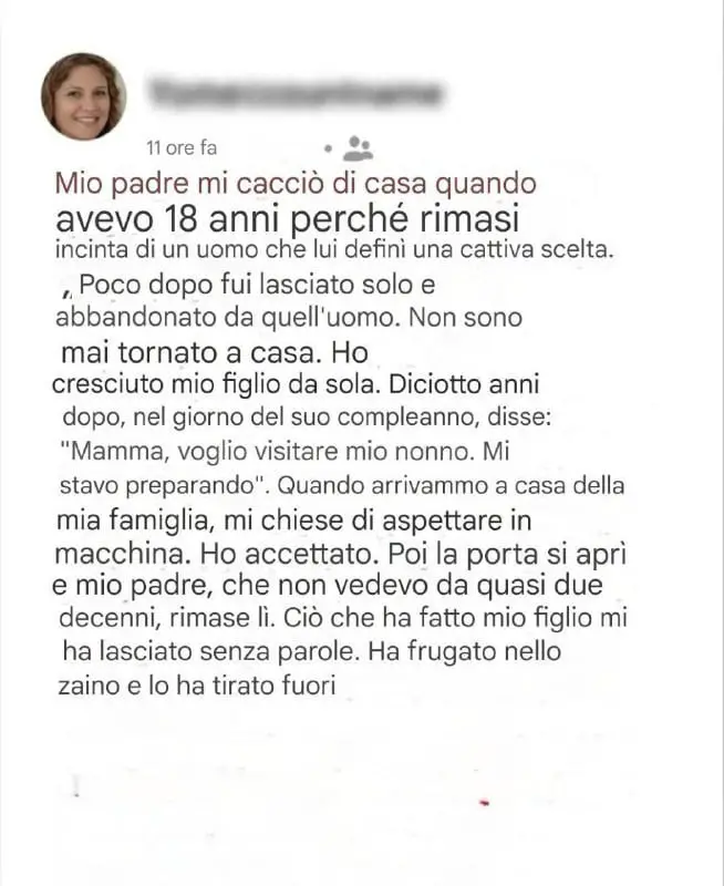 incinta figlio incontro