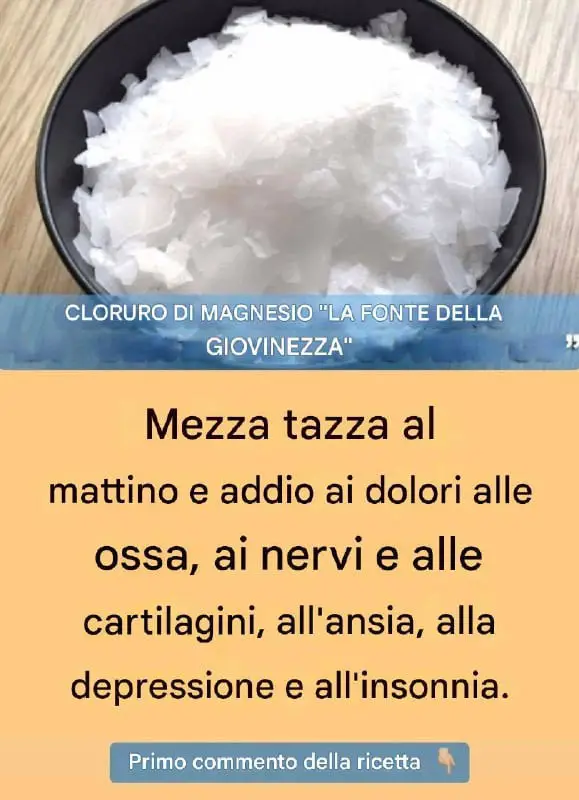 ingrediente per dolori ossei