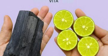 limone e carbone benefici