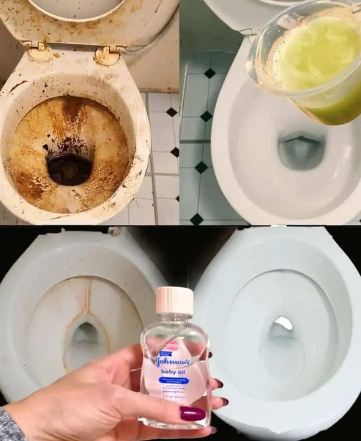 macchie water rimuovere