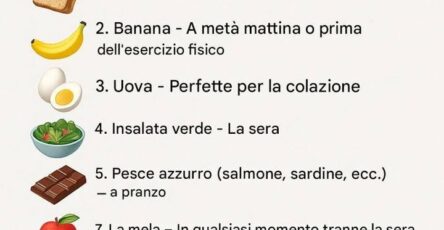 momento giusto alimentazione