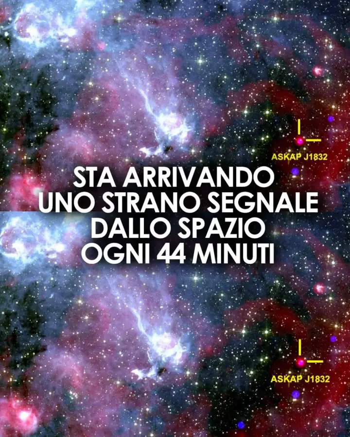 oggetto sconosciuto segnali radio