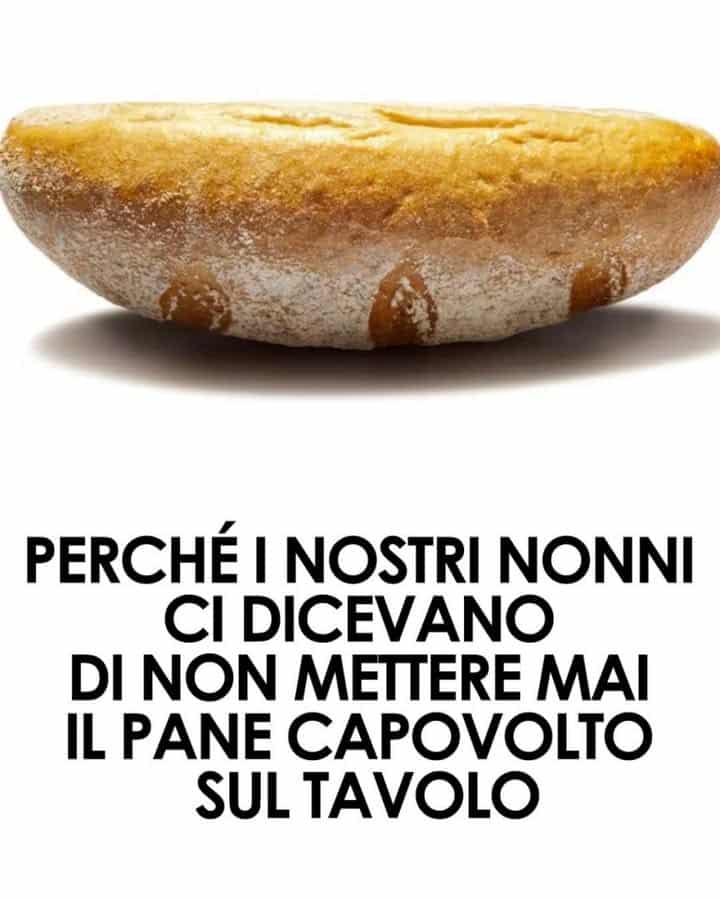 pane capovolto tradizione
