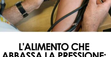 pressione bassa alimento efficace