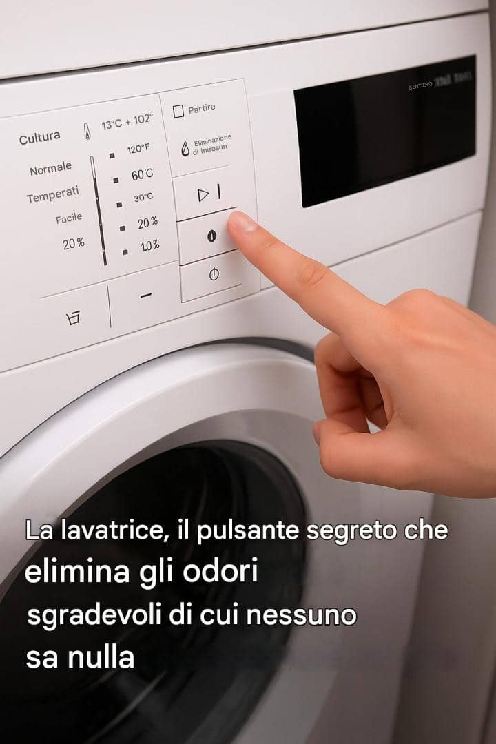 pulsante freschezza bucato