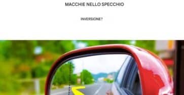 puntini neri specchietti auto