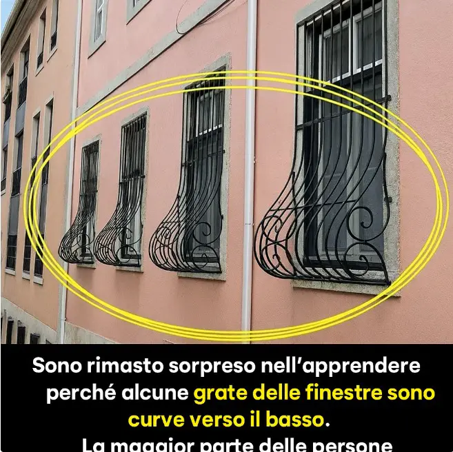 sbarre curve finestre motivo