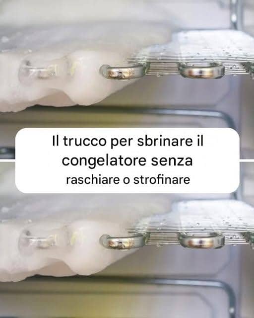 sbrinare il congelatore facilmente