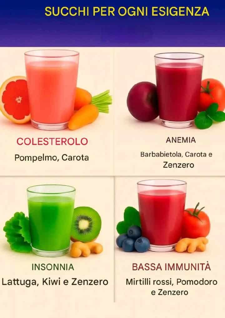 succo fresco sano