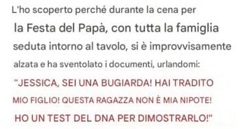 test del DNA reazione