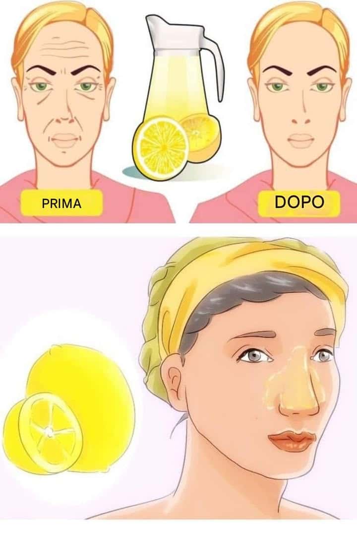 trucco al limone rughe