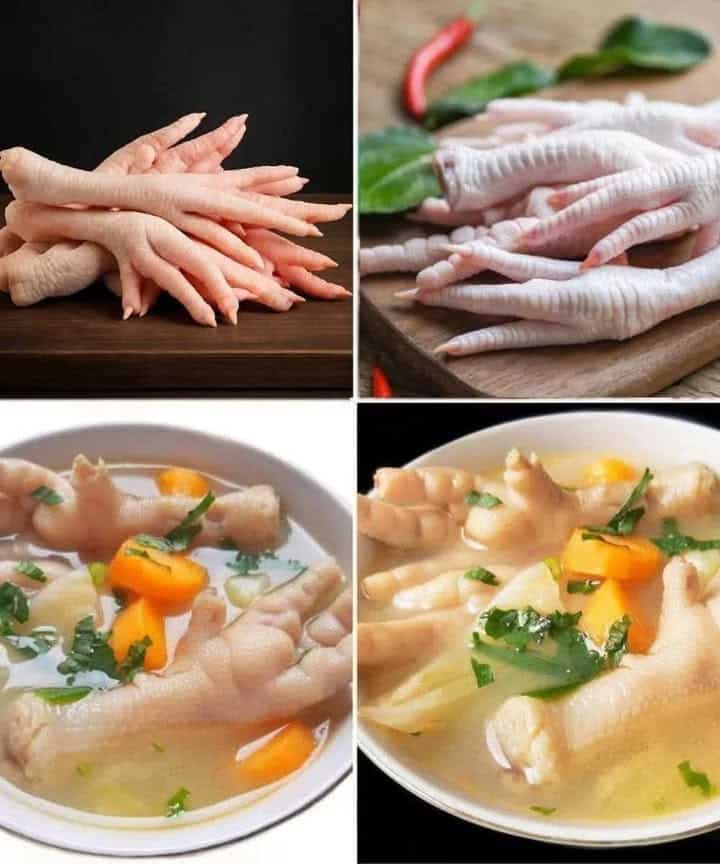 zampe di pollo benefiche